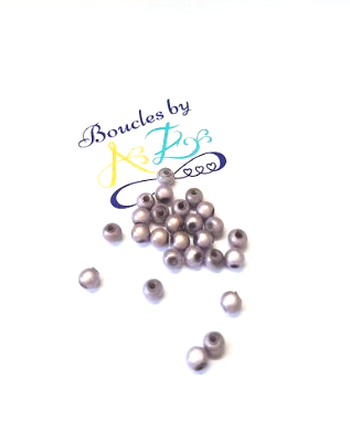 Perles magiques lilas 4mm x30.