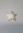 Breloque étoile argentée 25mm.