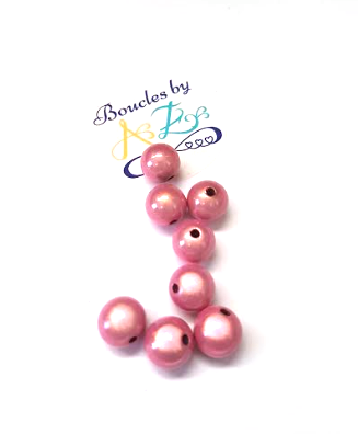 Perles magiques roses 10mm x10.
