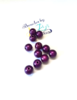 Perles magiques violettes 8mm x15.