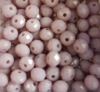 Perles à facettes mauves 4x3mm x50.
