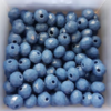 Perles à facettes bleues 4x3mm x50.