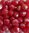 Perles à facettes rouges 6x4mm x30