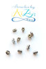 Poussoir boucles d'oreille acier inox x10 (0,8mm)