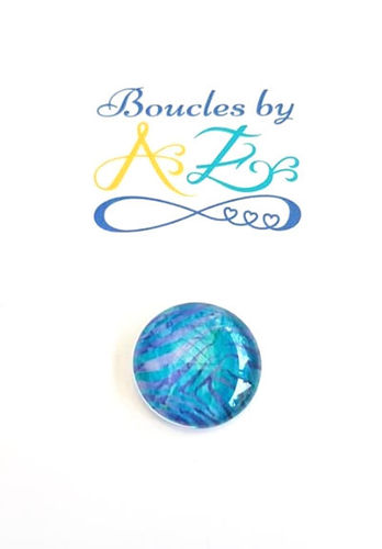 Cabochon turquoise 20mm ou 25mm
