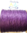 Fil coton ciré violet 1mm.